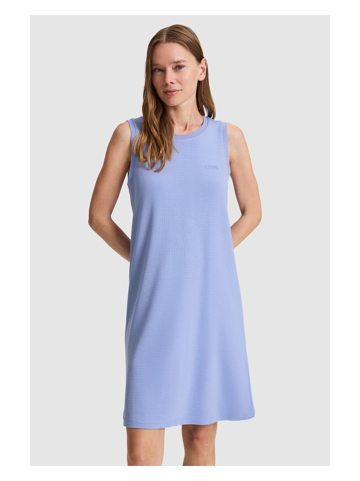 U.S. Polo Assn. Kadın Lavanta Örme Elbise 50323510-VR245 - Görsel 5