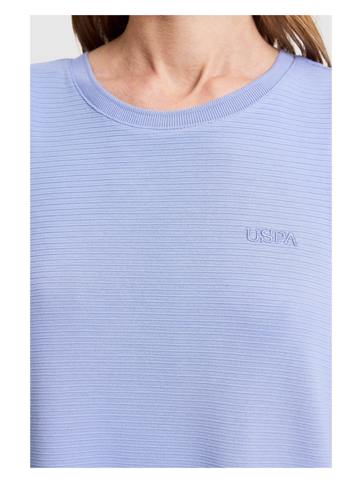 U.S. Polo Assn. Kadın Lavanta Örme Elbise 50323510-VR245 - Görsel 7