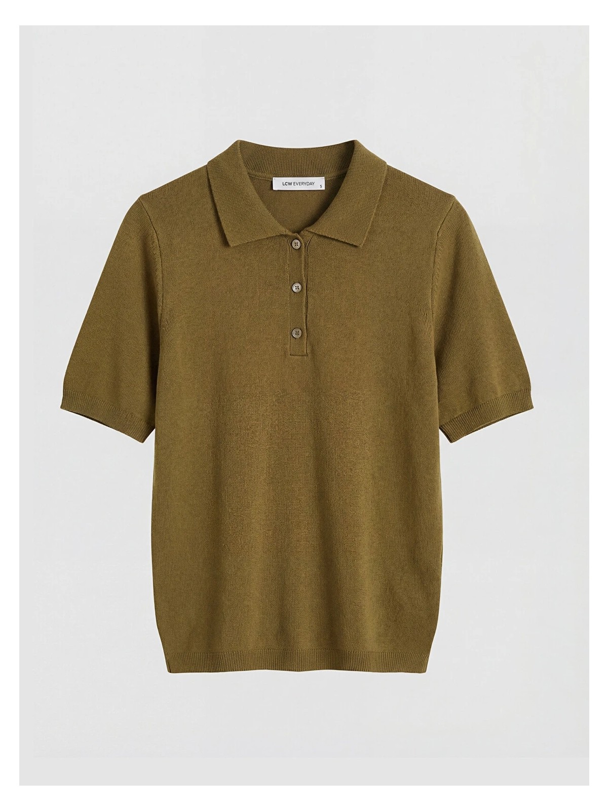 LC Waikiki Yeni Sezon Polo Yaka Kadın Triko Kazak - Görsel 5