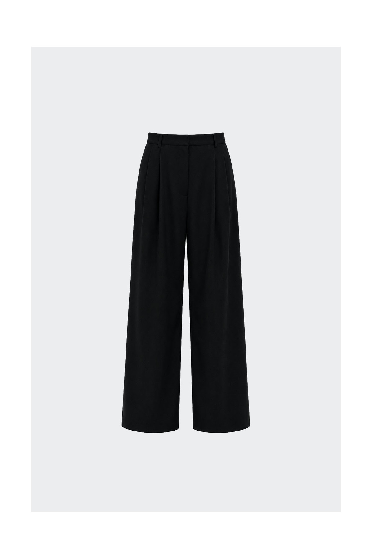 Suud Collection Füme Lina Pileli Pantolon görsel 3