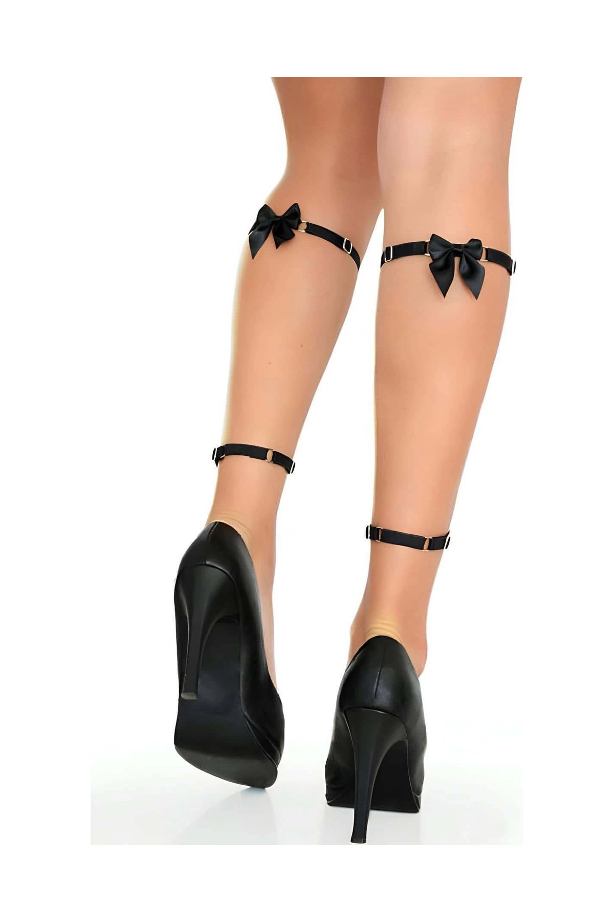 Beruflic Diz Altı Seksi Lastik Harness - BRF175 görsel 4