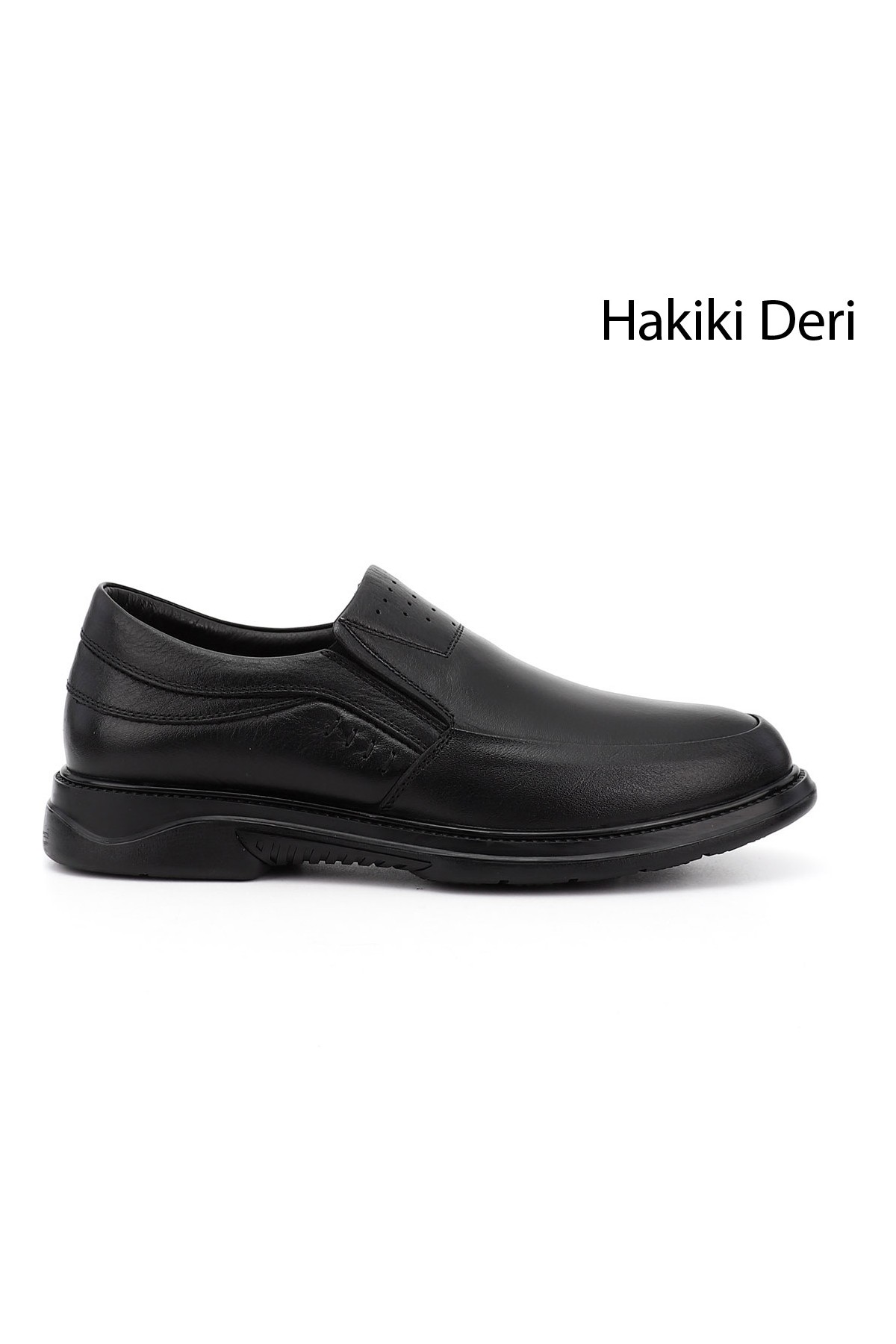 Gönderi(r) Erkek Siyah Hakiki Deri Klasik Ayakkabı