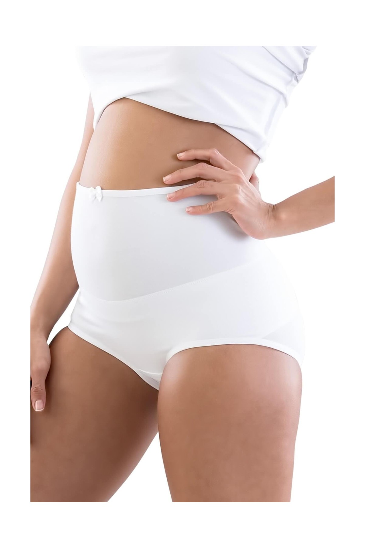 Beruflic Beyaz Mı Angel 2810 Cotton Hamile Külot Korse görsel 2