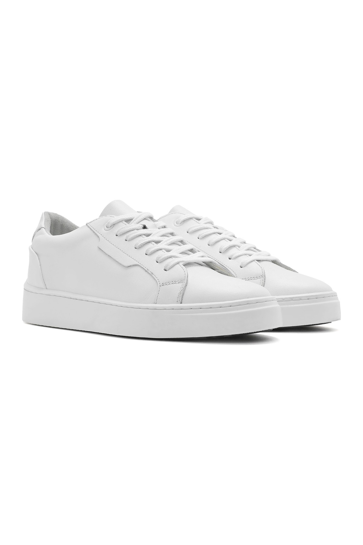 Derimod Erkek Siyah Bağcıklı Kalın Tabanlı Deri Sneaker 26SFD660018 görsel 2