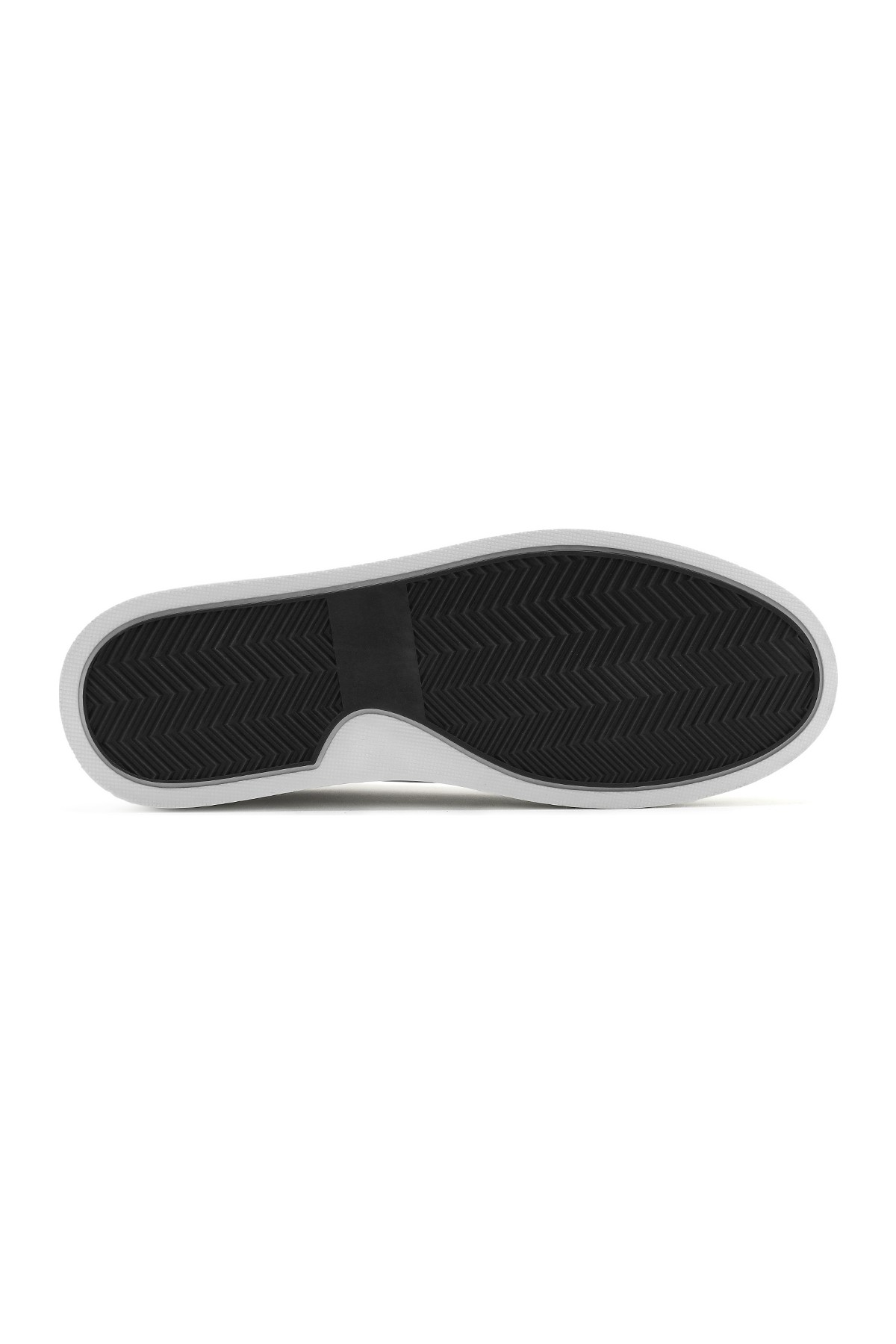 Derimod Erkek Siyah Bağcıklı Kalın Tabanlı Deri Sneaker 26SFD660018 görsel 5