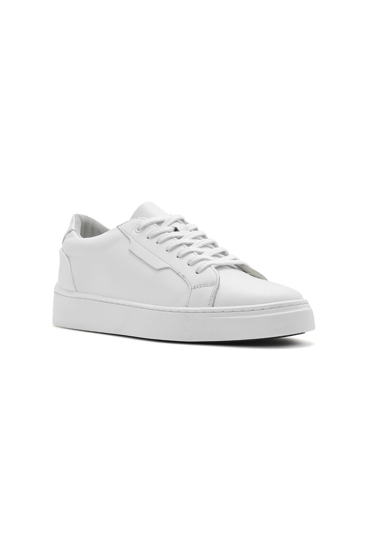 Derimod Erkek Siyah Bağcıklı Kalın Tabanlı Deri Sneaker 26SFD660018 görsel 7