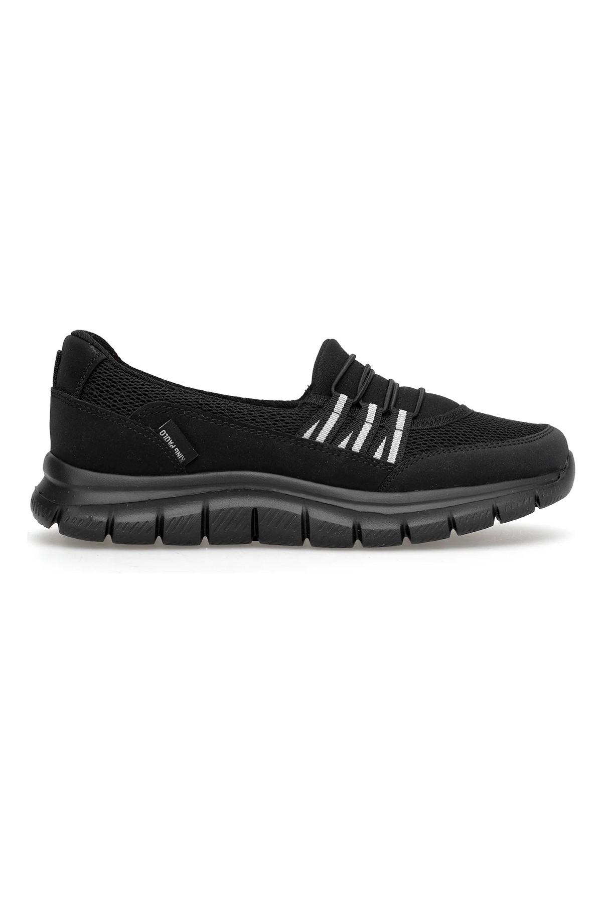 King Paolo K5226 Familia Kadın Memory Foam Casual Ayakkabısı Siyah görsel 6