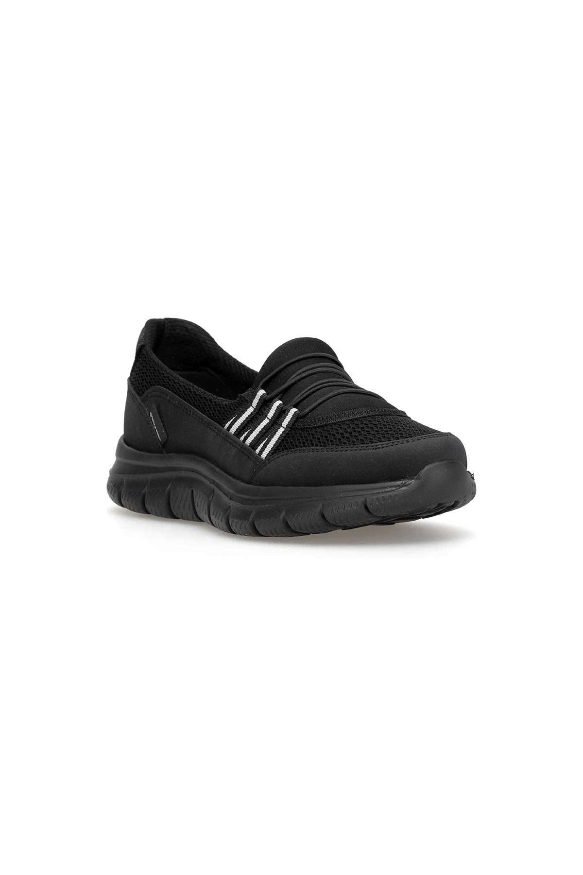 King Paolo K5226 Familia Kadın Memory Foam Casual Ayakkabısı Siyah görsel 7