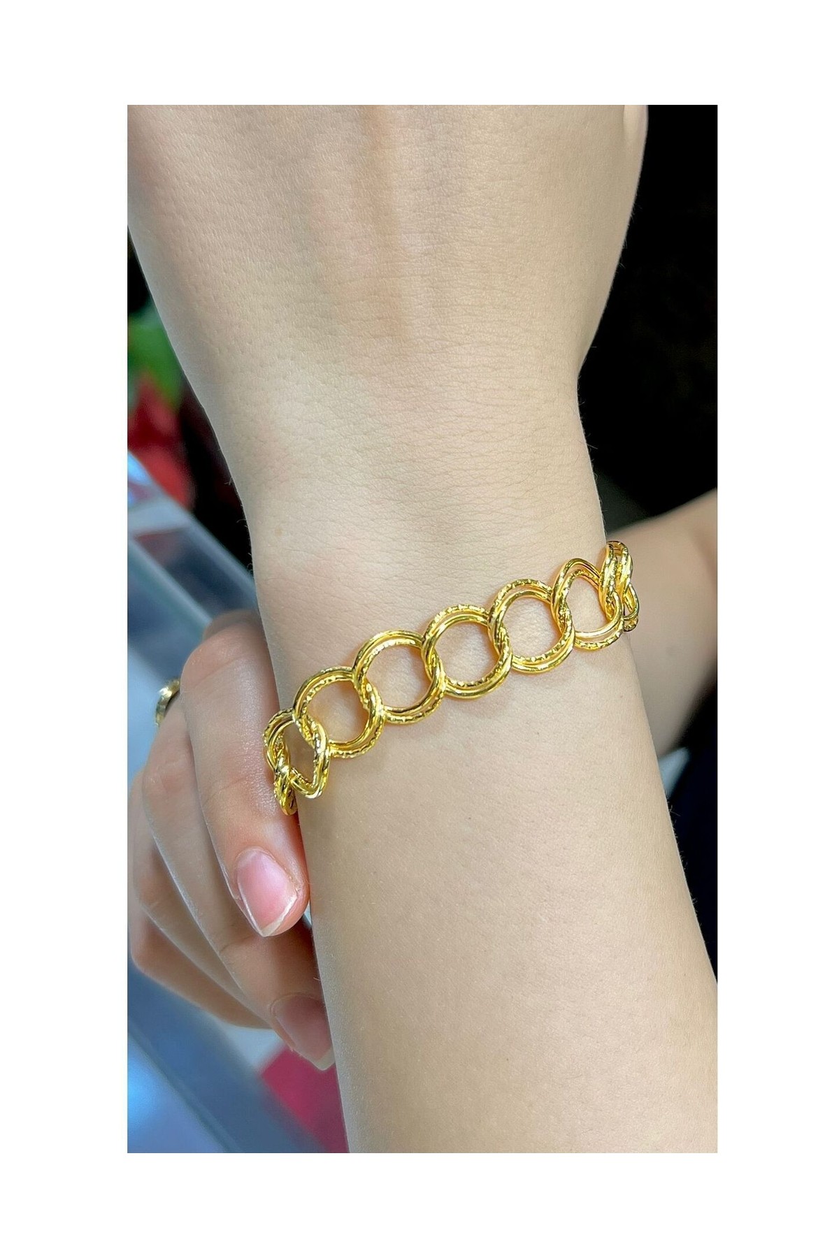 Kuyumcu Nurettin 5 gr (Gram) 2 Halkalı Samanyolu 22 Ayar Altın