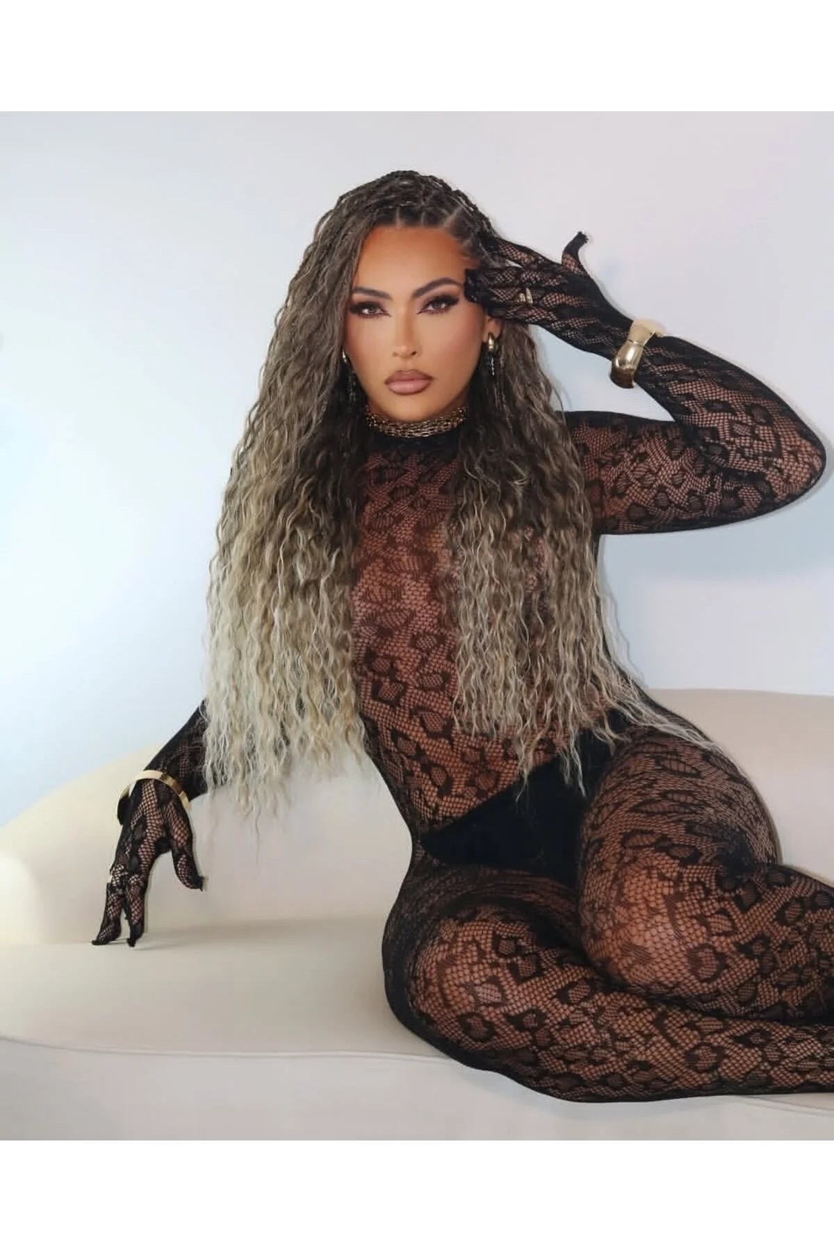 Byen Giyim Ne Izlemeli Bodysuit Vücut Çorabı görsel 5