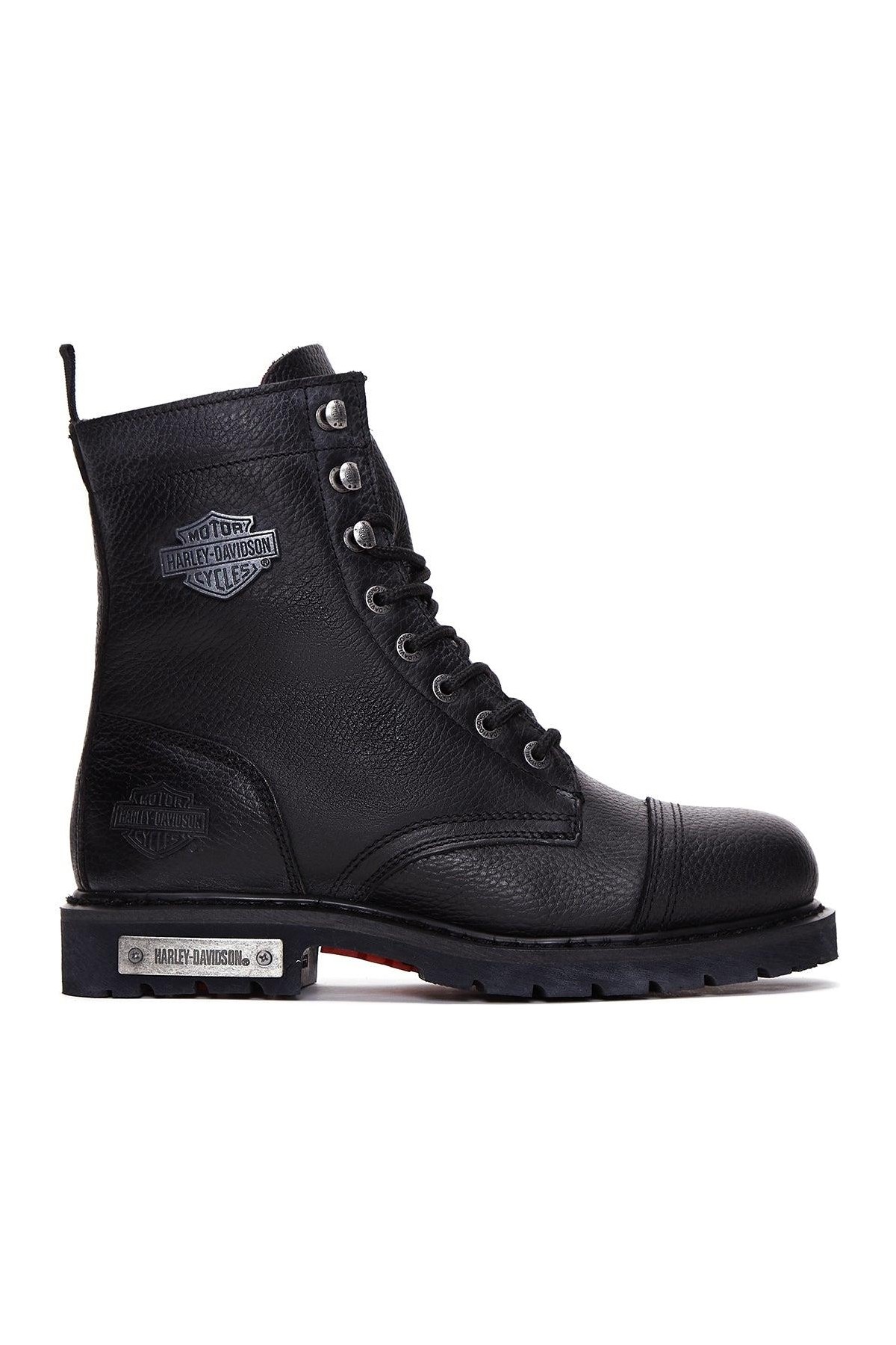 Harley Davidson 025M100553 Colmar Siyah Baskılı Deri Erkek Bot Kışlık Rahat Tabanlı 40 Numara görsel 8