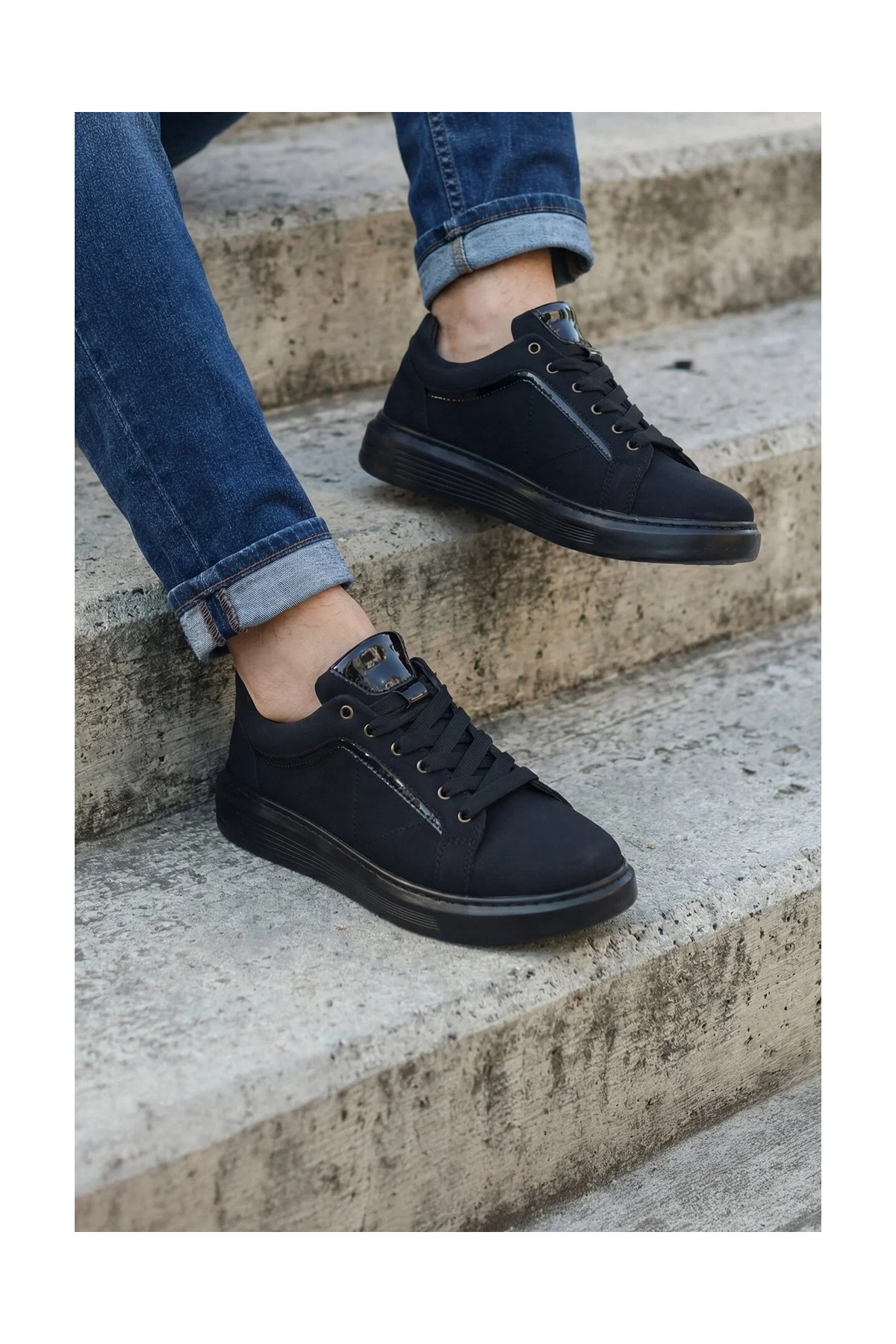 Belirtilmemiş Erkek Spor Ayakkabı Günlük Sneaker Ortopedik Tabanlı M801 görsel 6