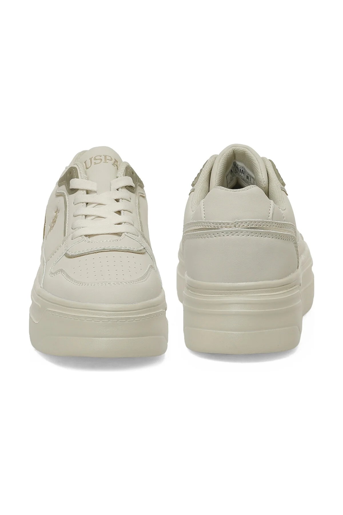 U.S. Polo Assn. CAROLINE 5PR Bej Kadın Sneaker görsel 8
