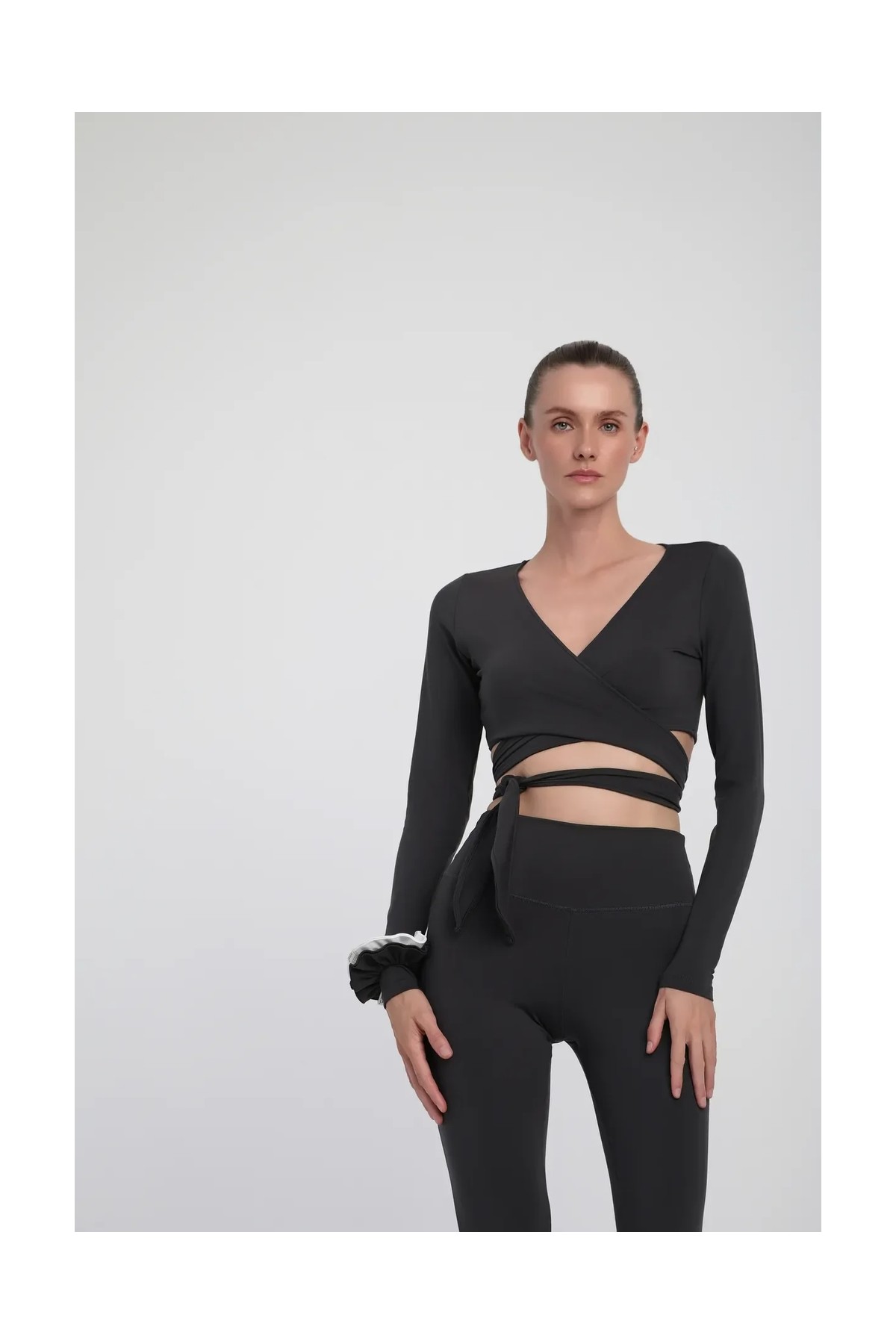 Louren W552 Bağlamalı Bolero