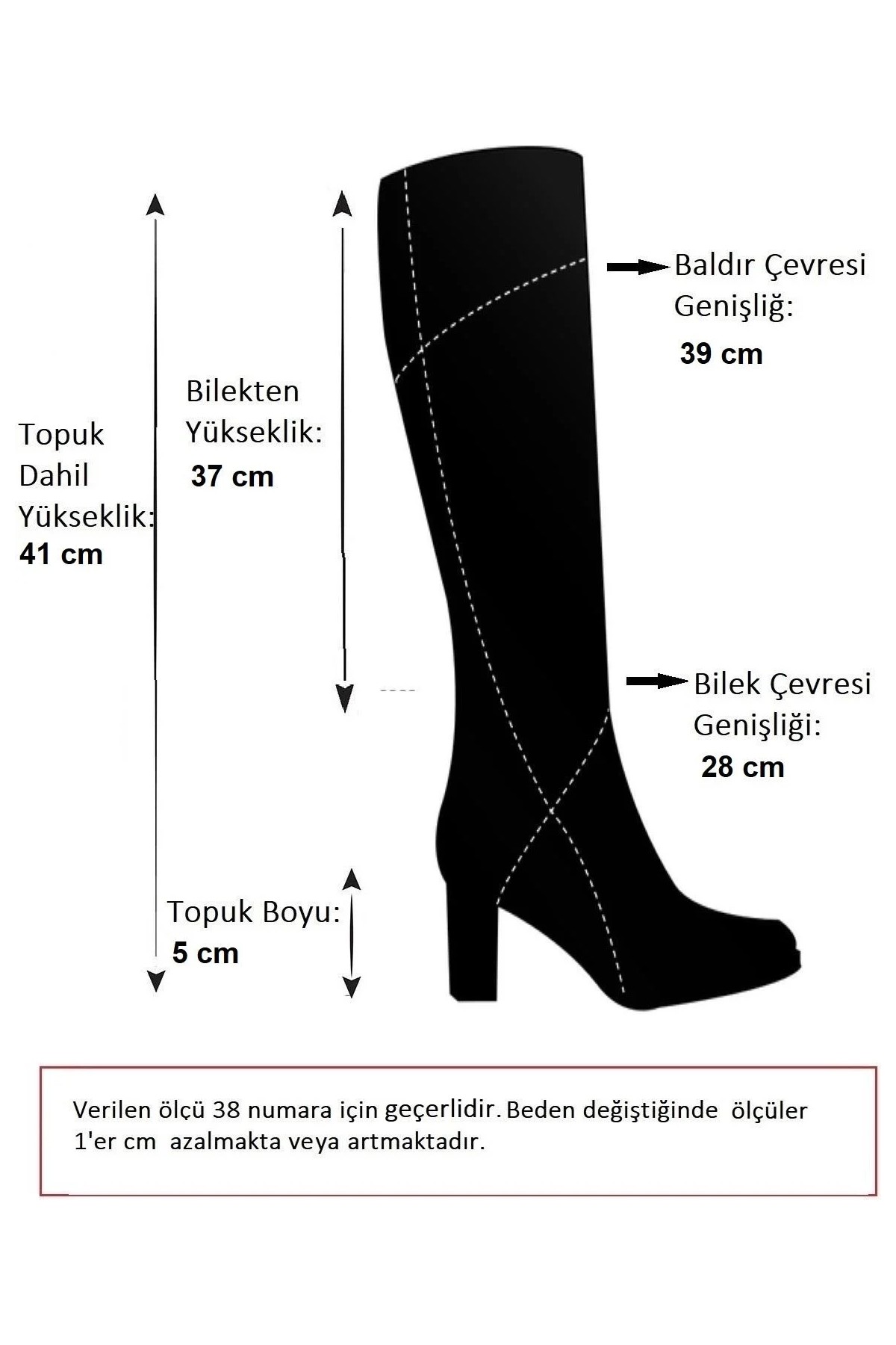 Fox Shoes Siyah Deri Günlük Kadın Çizme N654226103 görsel 6