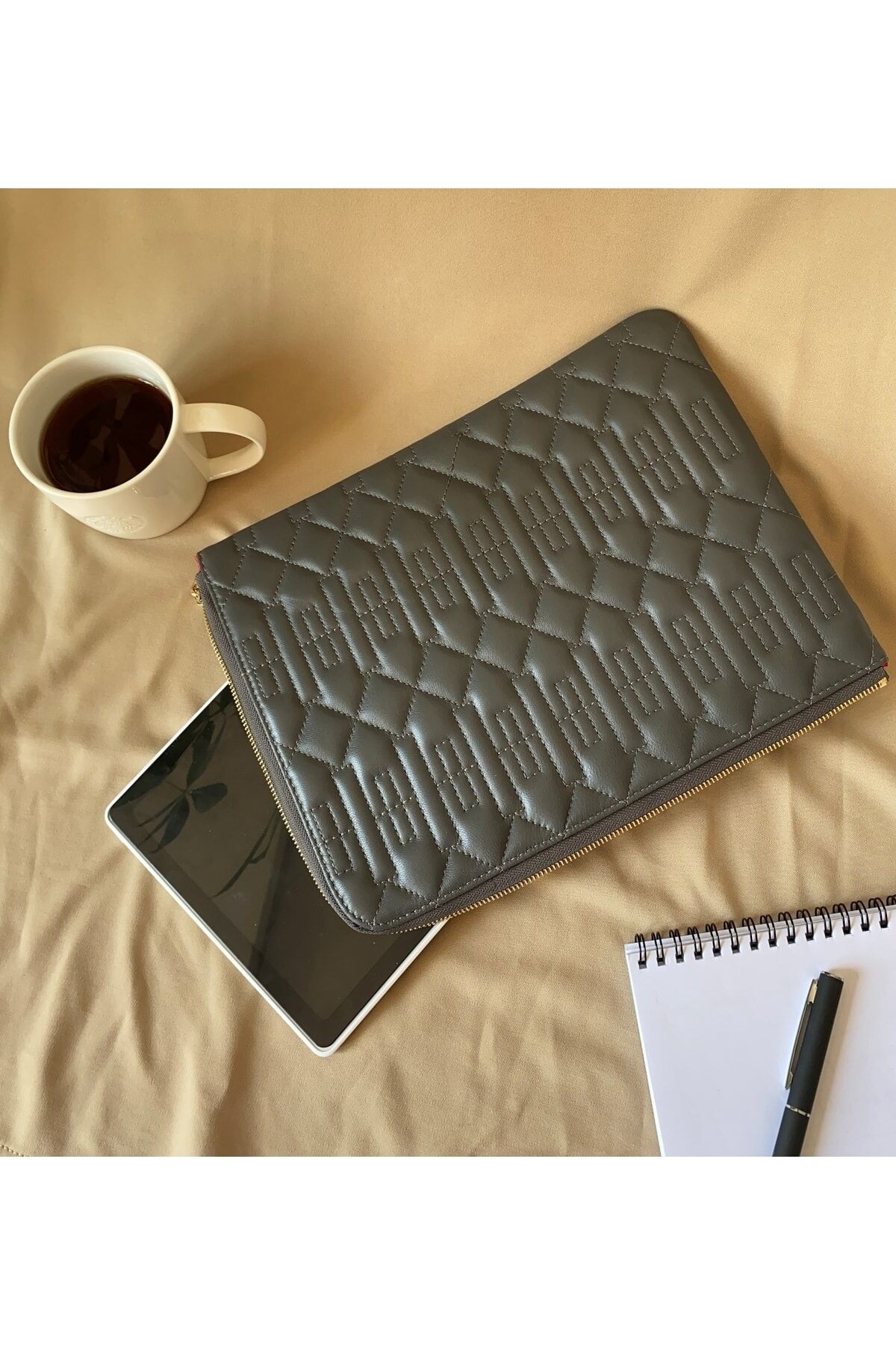 Adalinhome Metali̇k Gri̇ görsel 2