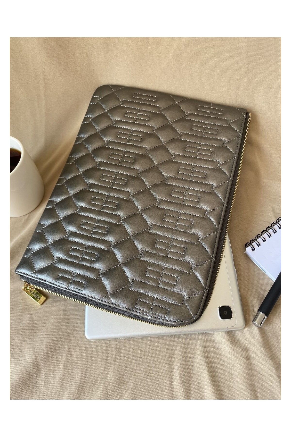 Adalinhome Metali̇k Gri̇ görsel 3