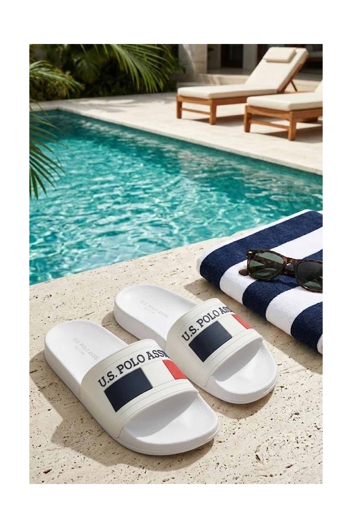 U.S. Polo Assn. Erkek Günlük- Plaj Vehavuzterliği Rahattaban