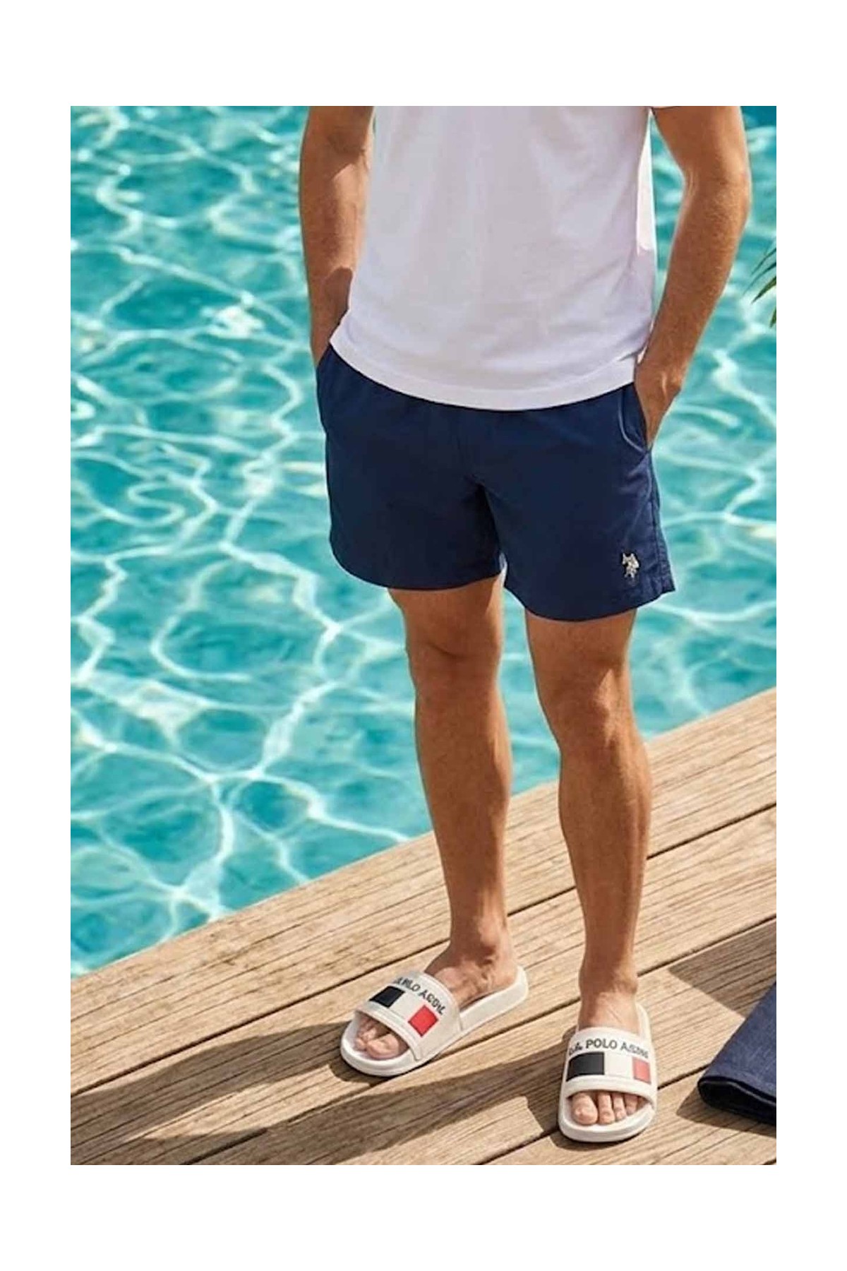 U.S. Polo Assn. Erkek Günlük- Plaj Vehavuzterliği Rahattaban görsel 6
