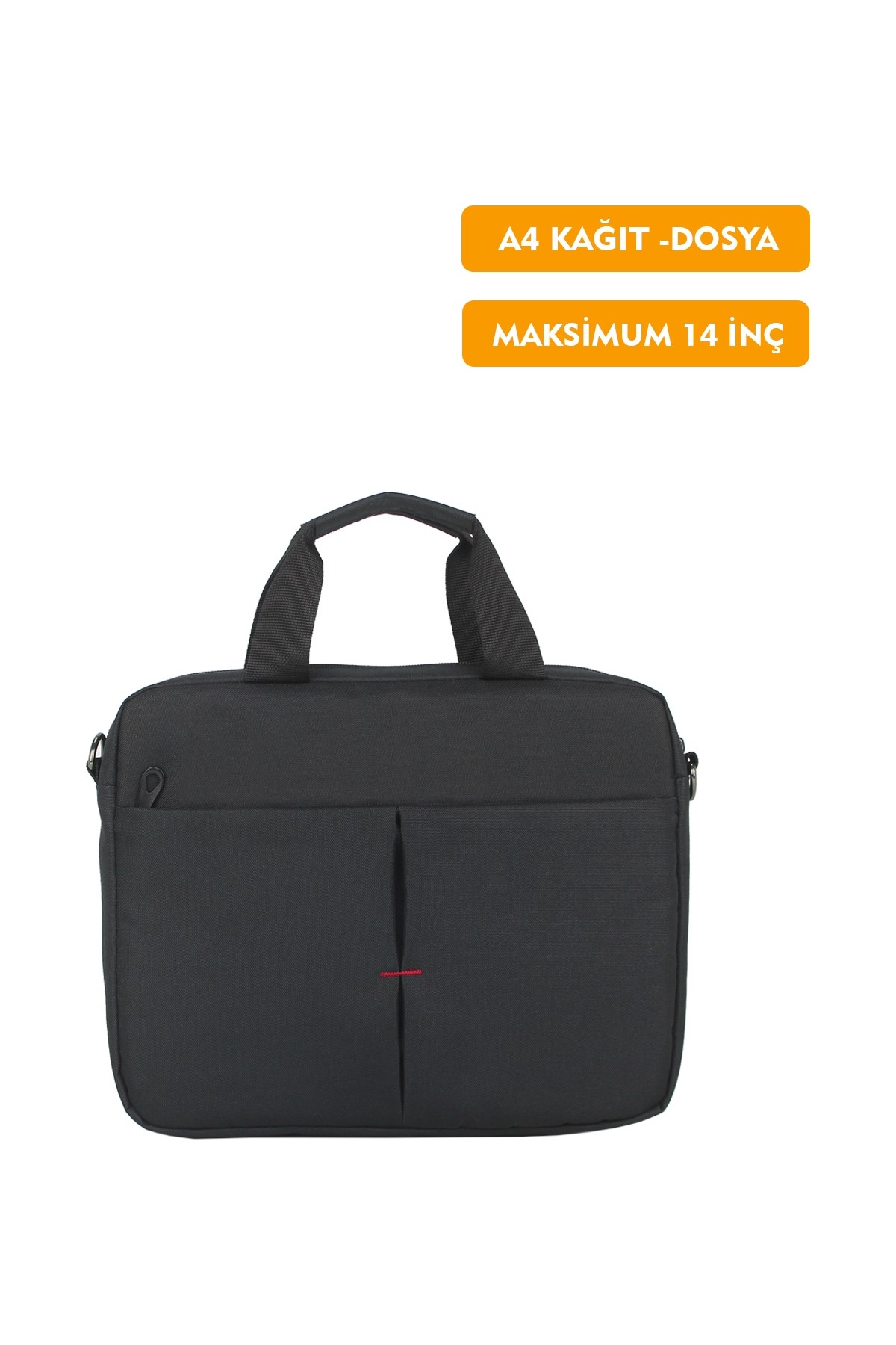 Dada 13,3"-14" inç Laptop Evrak Çantası Farklı Ölçülerde Tablet A4 Kağıt ve Dosya Uyumlu Darbe Emici Koruma Omuz Askılı