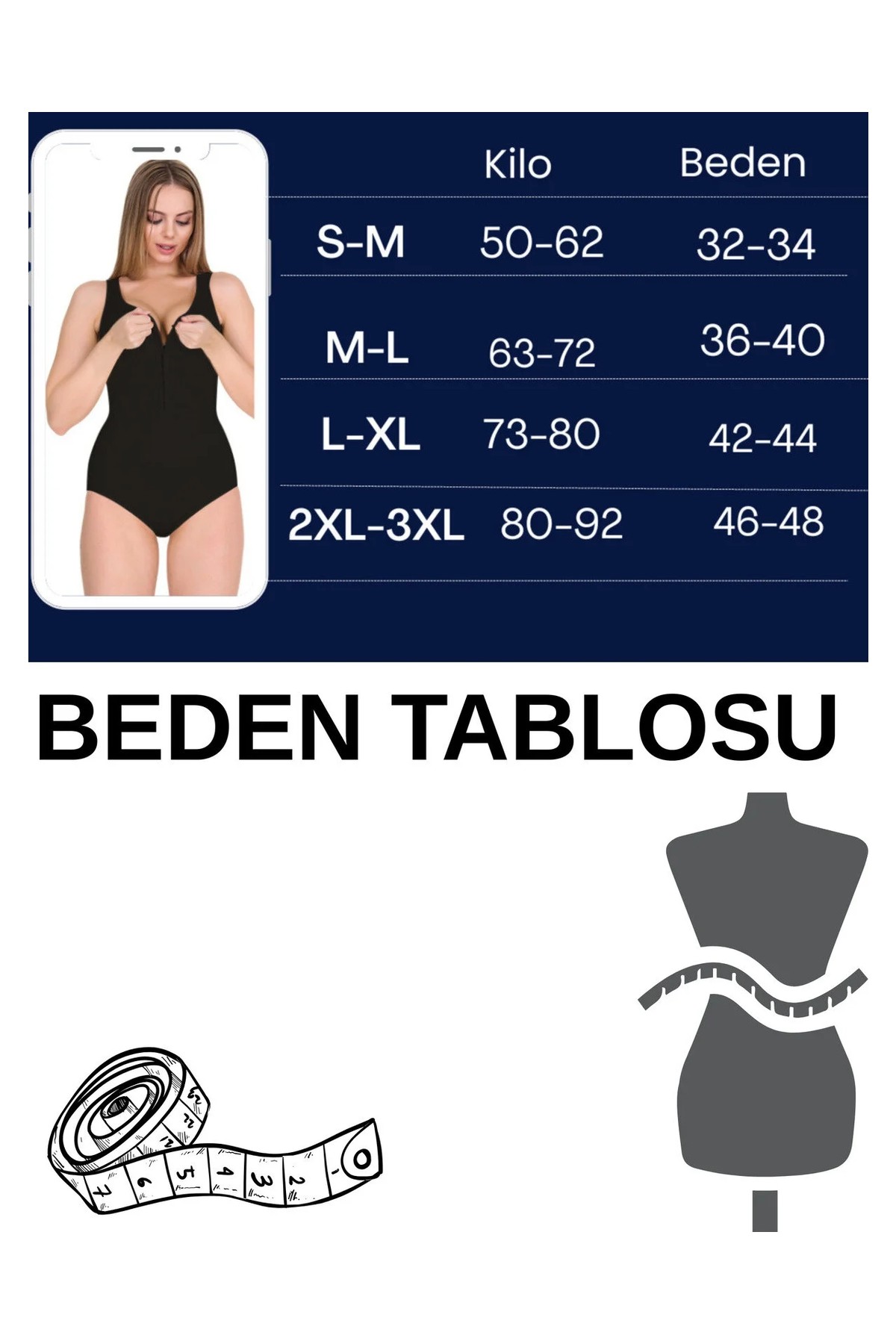 Lüx Wood Kalın Askılı Çıtçıtlı Zayıflatan Toparlayıcı Badi Korse Bej Renk L - XL Kadın Kullanımı İçin görsel 5