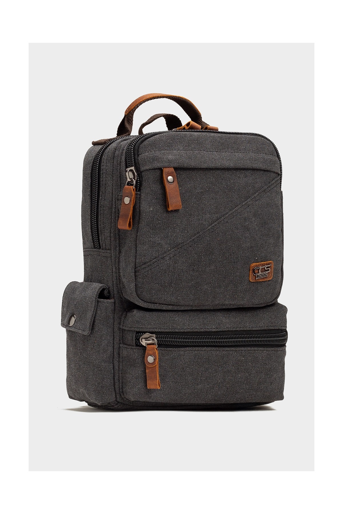Ççs 31518 Pamuklu Kanvas Bodybag Çanta Sırt Çantası, Dayanıklı %100 Pamuk Malzeme ile Ergonomik Tasarım