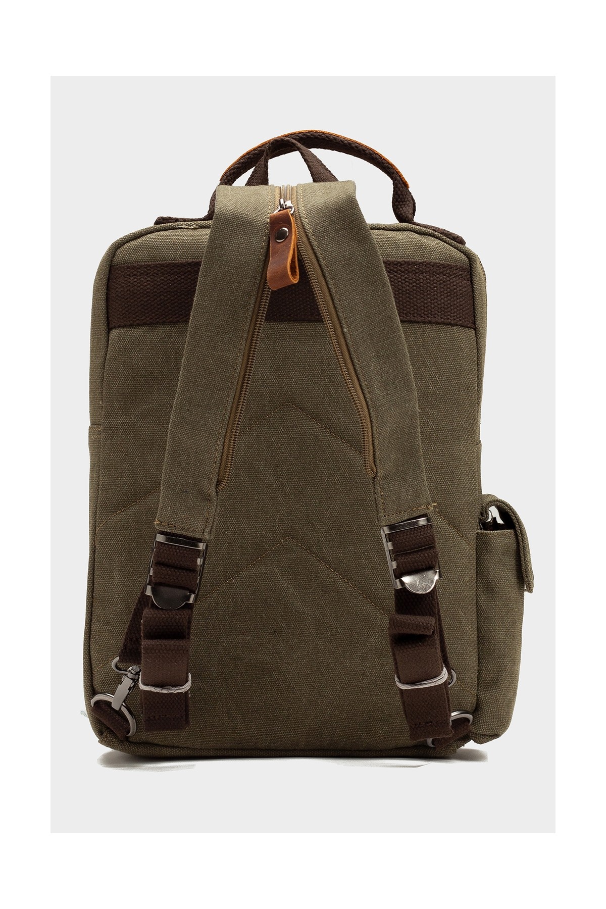 Ççs 31518 Pamuklu Kanvas Bodybag Çanta Sırt Çantası, Dayanıklı %100 Pamuk Malzeme ile Ergonomik Tasarım görsel 8