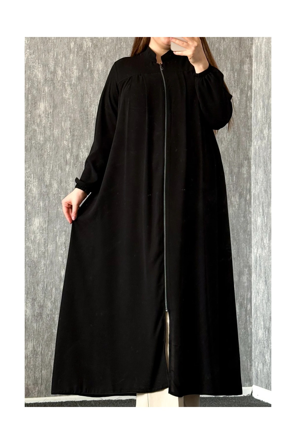 Modaplaza Kadın Krep Ferace 7549