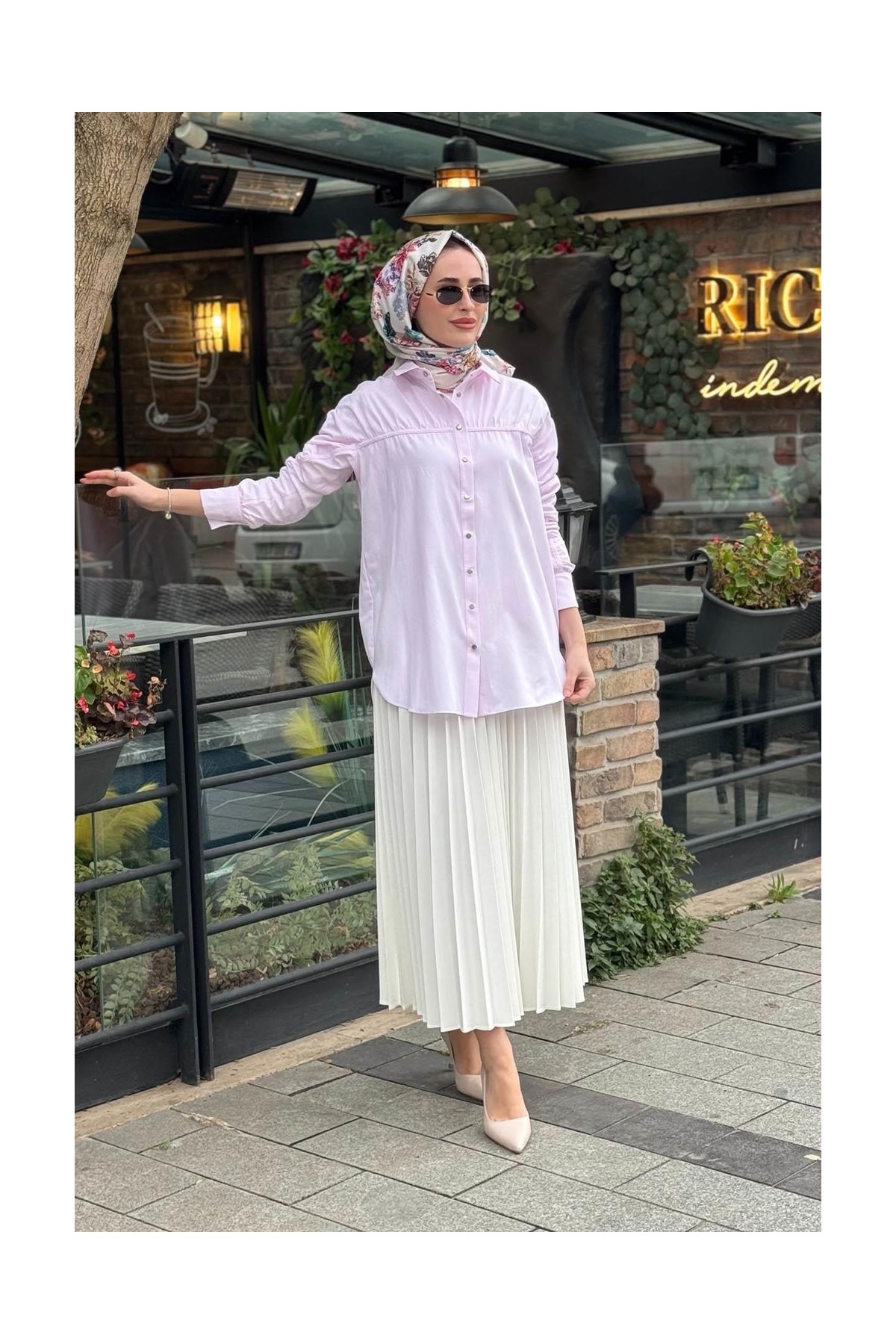 Moodbasic Gömlek MB11.305 Pembe