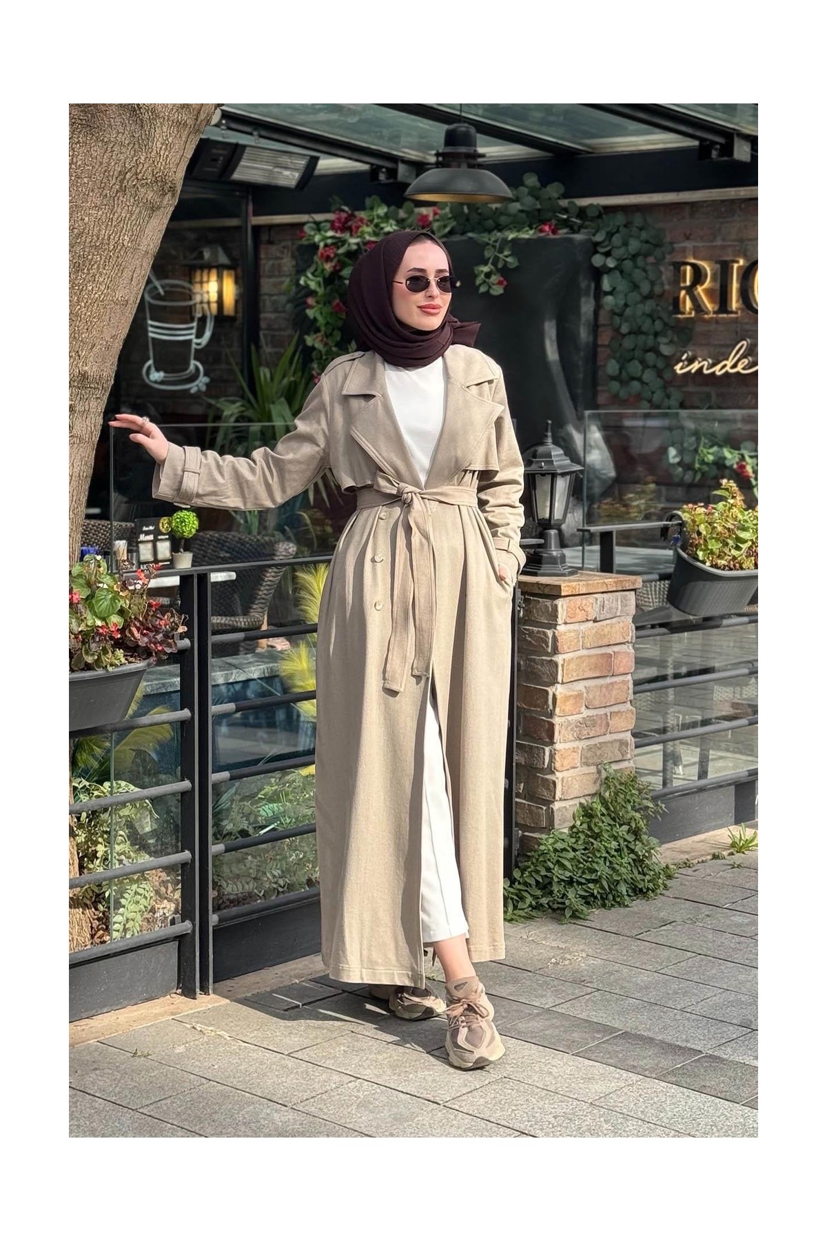 Miss Dalida Trençkot T26Y-8000 Bej