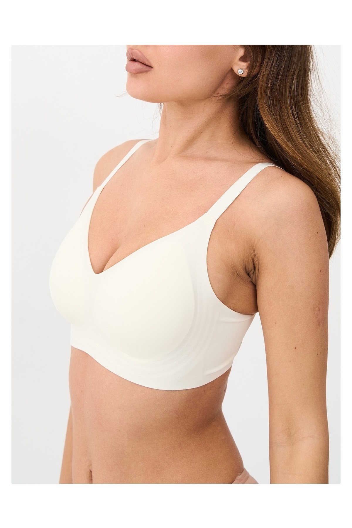 Alya Underwear Kadın Lazer Kesim Dikişsiz Çıkarılabilir Pedli Hayalet Sütyen