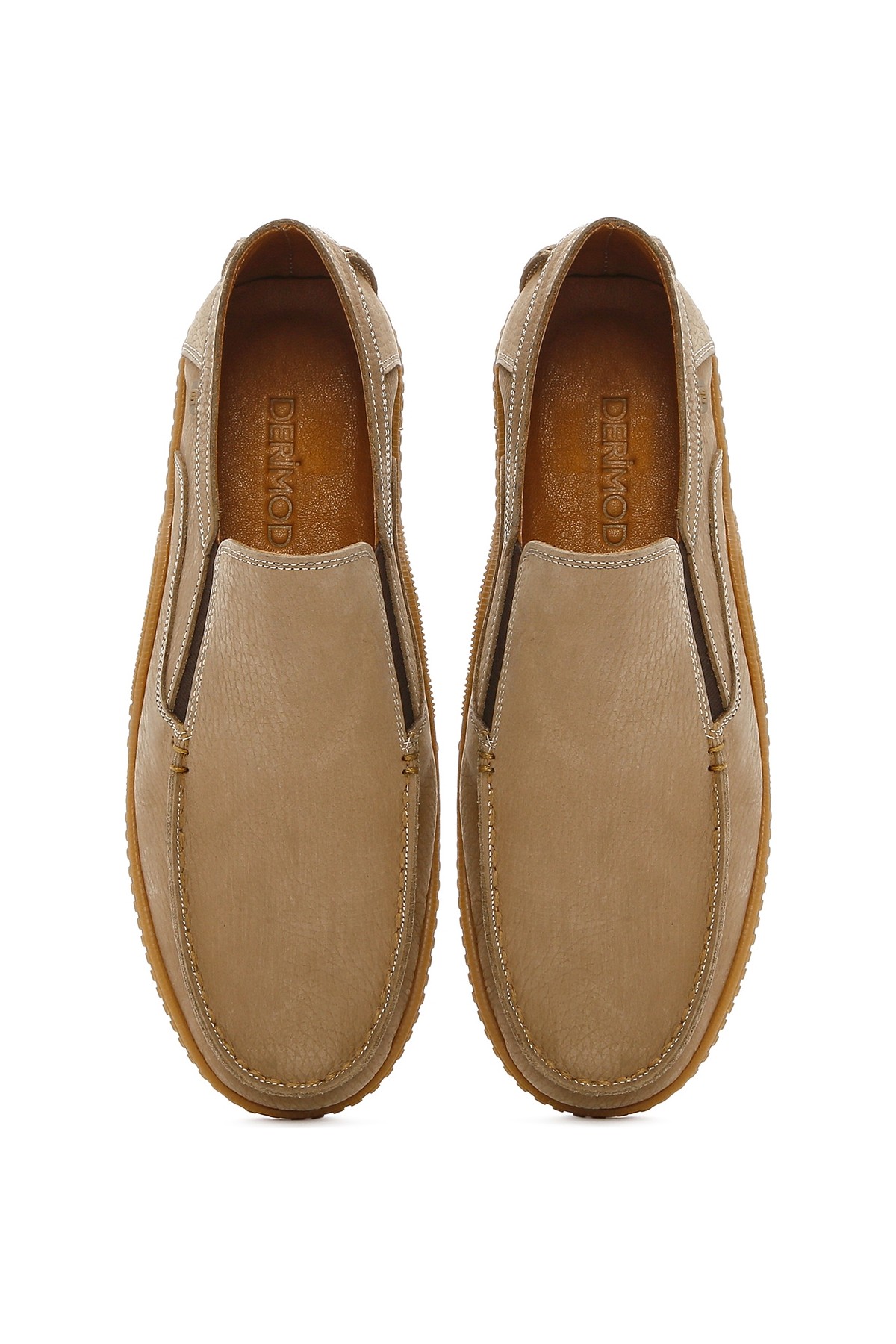 Derimod Erkek Siyah Nubuk Deri Comfort Loafer 26SFD8000V3 görsel 4