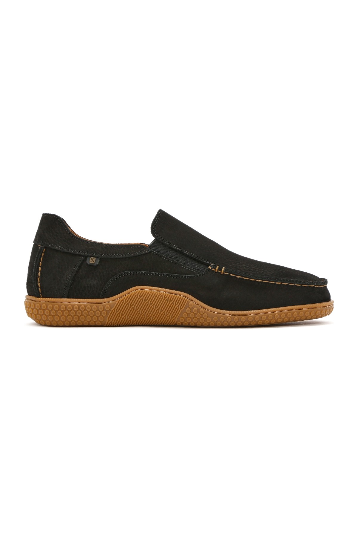 Derimod Erkek Siyah Nubuk Deri Comfort Loafer 26SFD8000V3