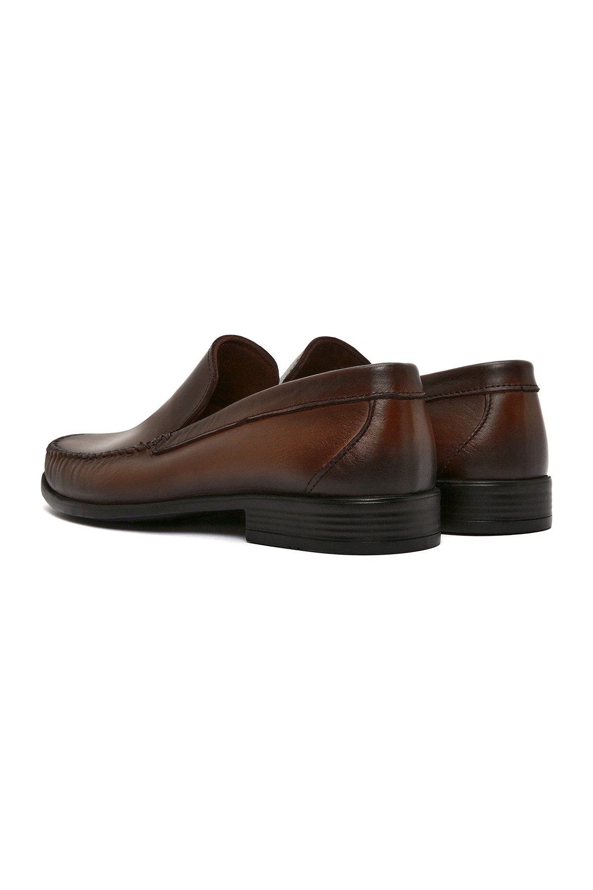 Derimod Erkek Kahverengi Deri Loafer 26SFD754018 görsel 6