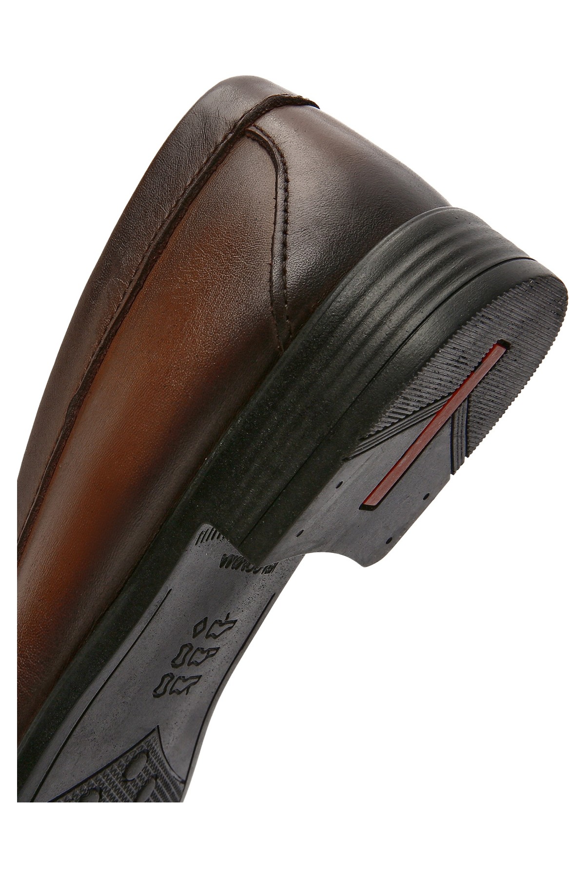 Derimod Erkek Kahverengi Deri Loafer 26SFD754018 görsel 8
