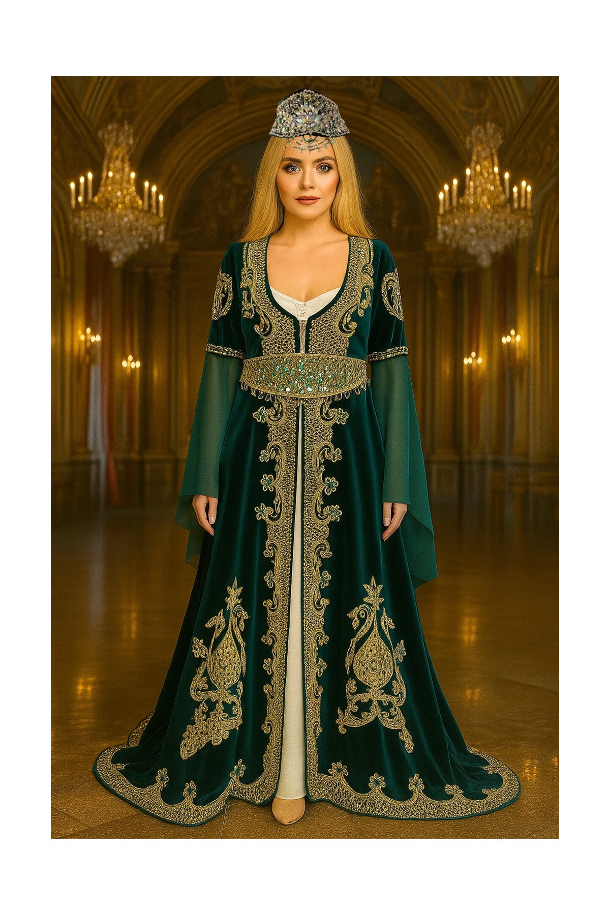 Kaftan Collection Kaftan Bindallı Takım