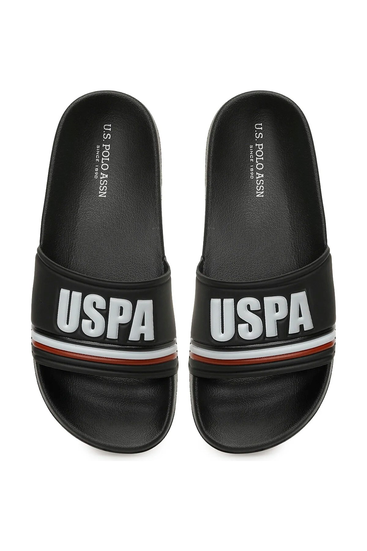 U.S. Polo Assn. Siyah Alvega 6fx Erkek Terlik Hafif ve Konforlu Tasarımıyla Plajda Kullanıma Uygun görsel 4