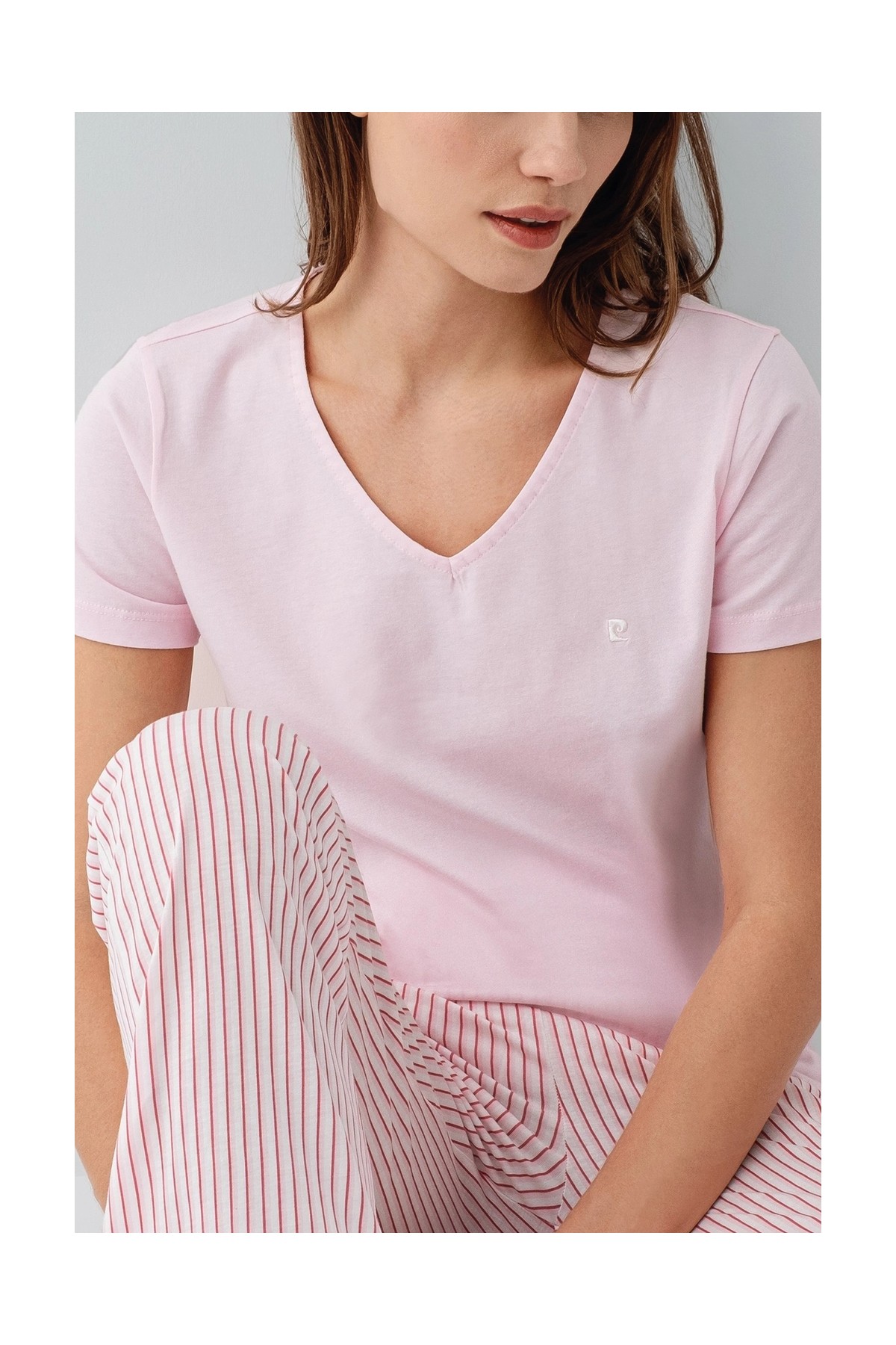 Pierre Cardin 9202-S Kısa Kol Pijama Takımı görsel 3