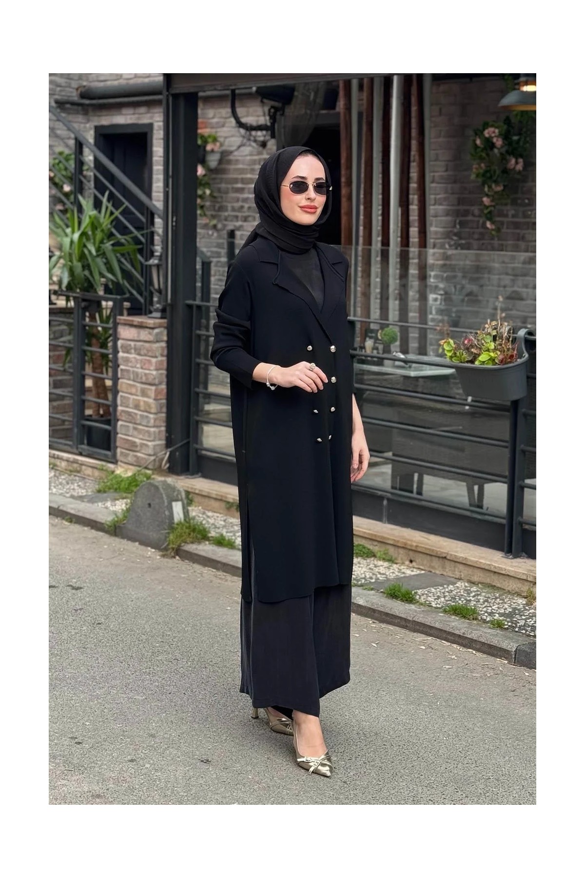 Miss Dalida Triko Hırka T26Y-9005 Siyah görsel 6