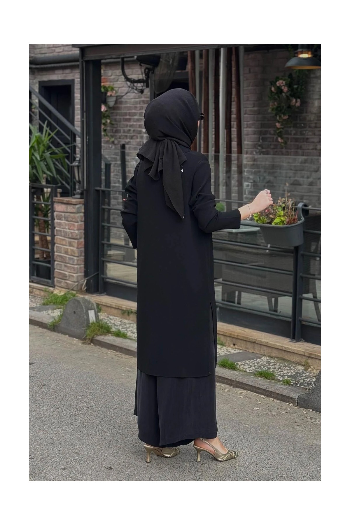 Miss Dalida Triko Hırka T26Y-9005 Siyah görsel 8