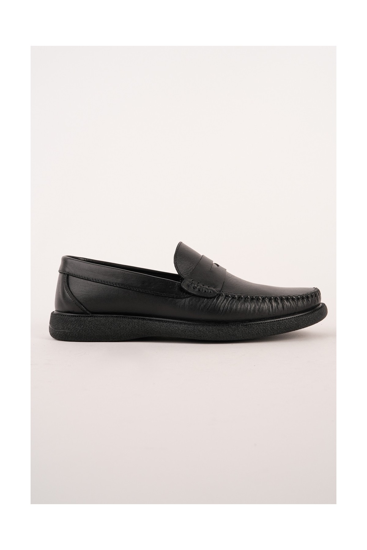 Muggo Gentz Hakiki Deri Rahat Taban Erkek Günlük Klasik Loafer Ayakkabı