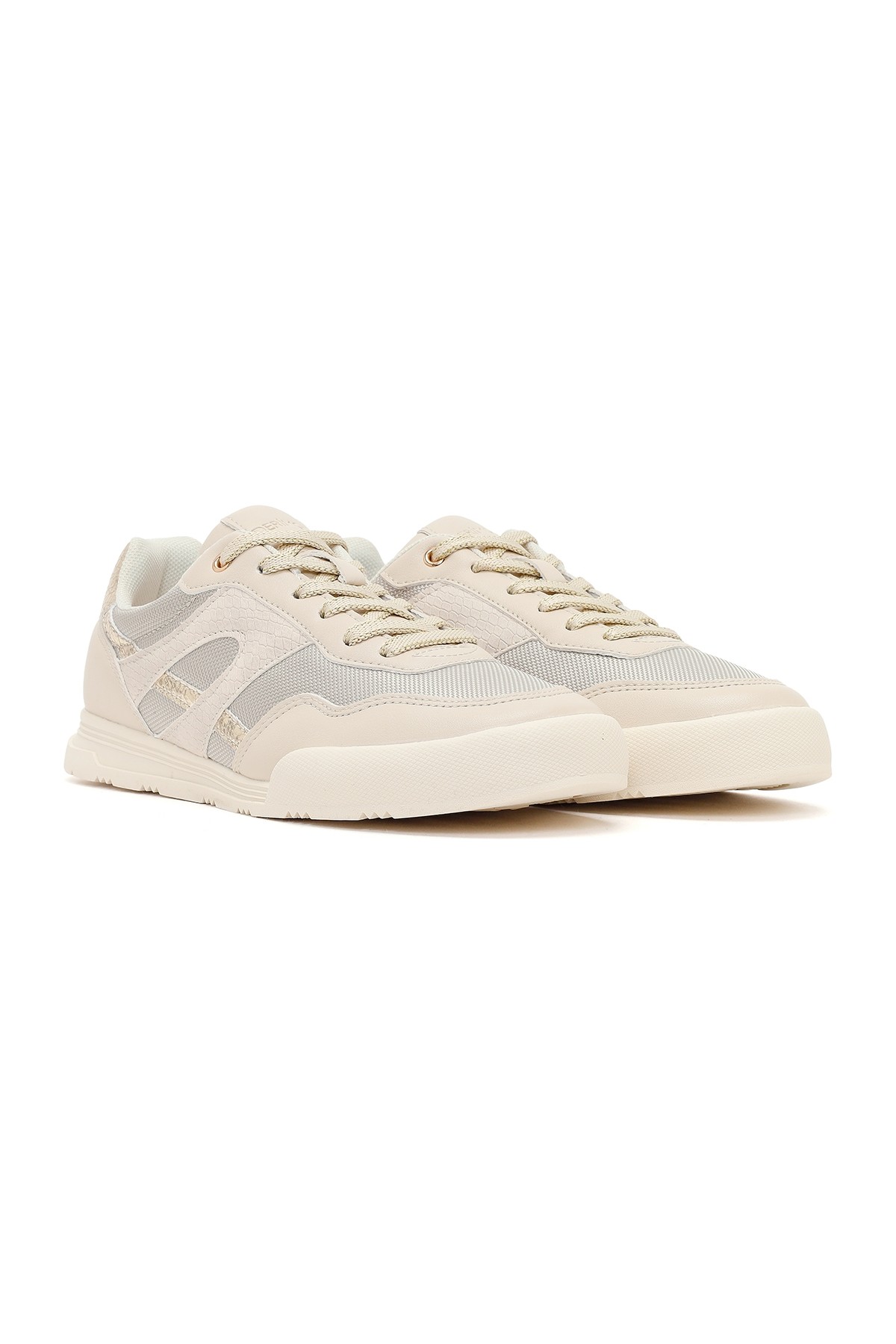 Derimod Kadın Beyaz Bağcıklı Sneaker 26PFE457214 görsel 2