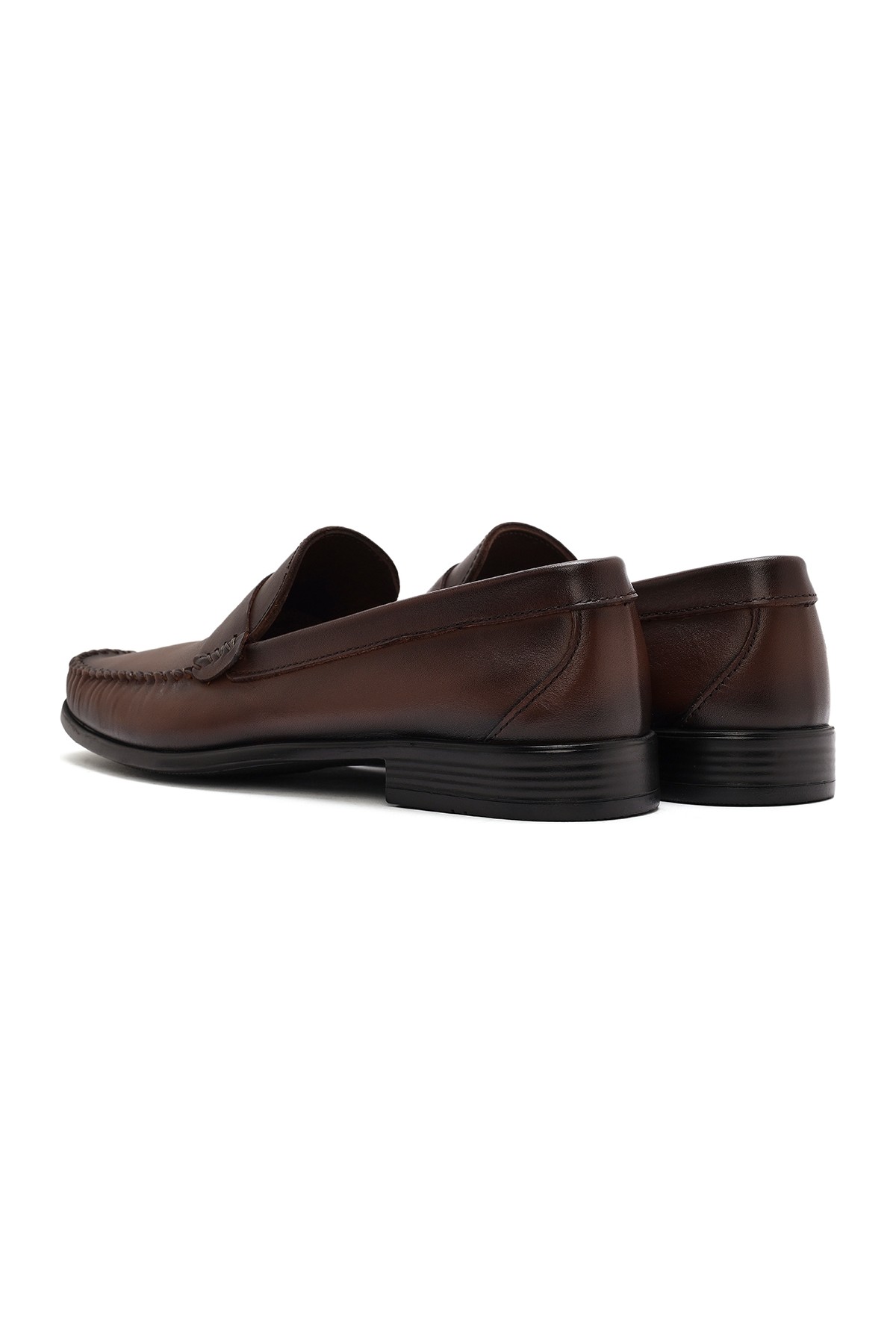 Derimod Erkek Siyah Deri Loafer 26SFD754118 görsel 6