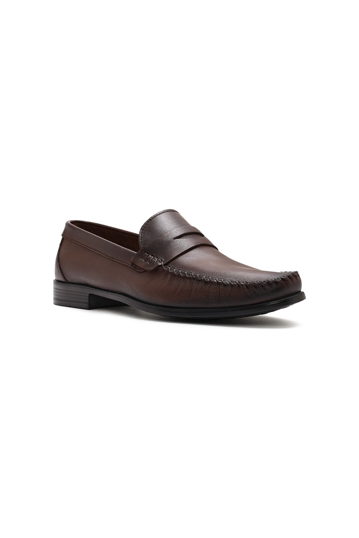Derimod Erkek Siyah Deri Loafer 26SFD754118 görsel 7