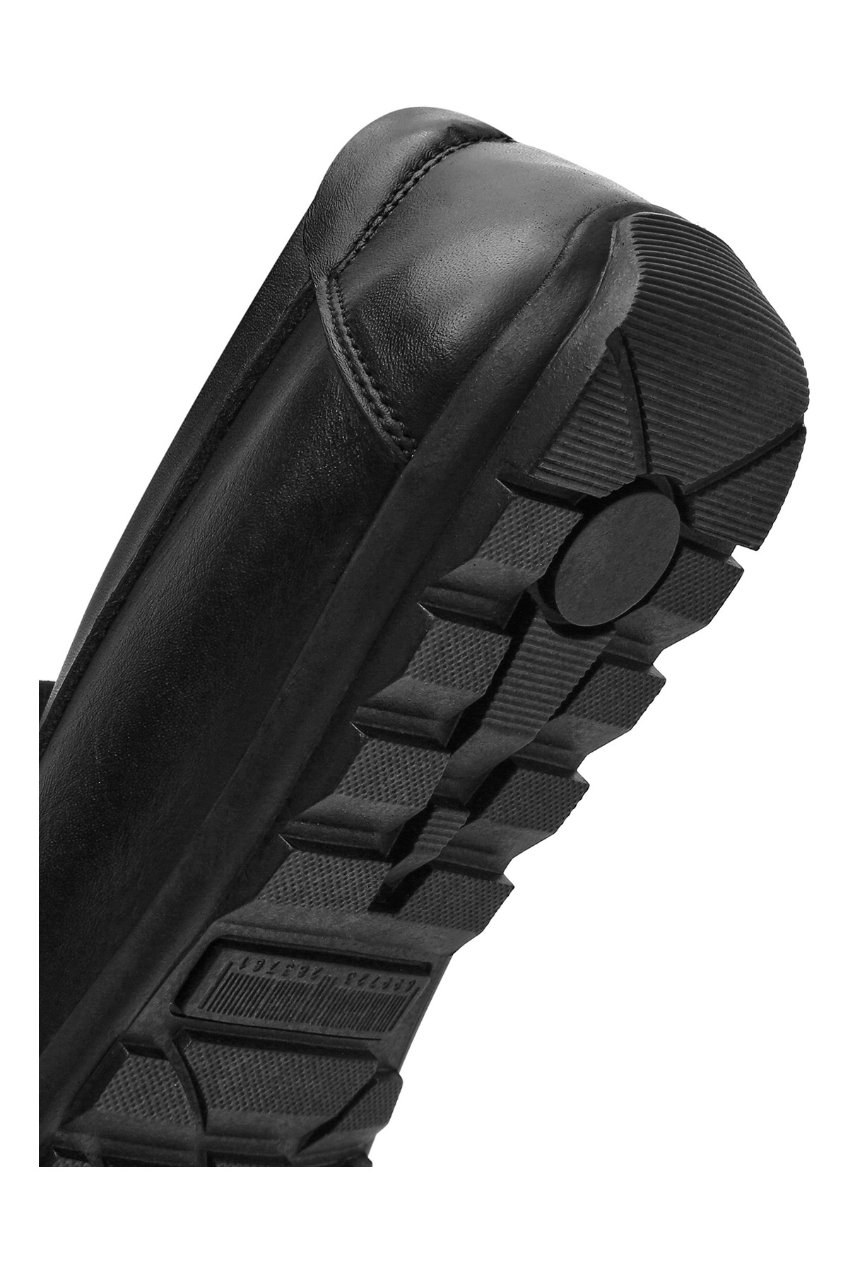 Derimod Erkek Siyah Deri Loafer 26SFD755018 görsel 8