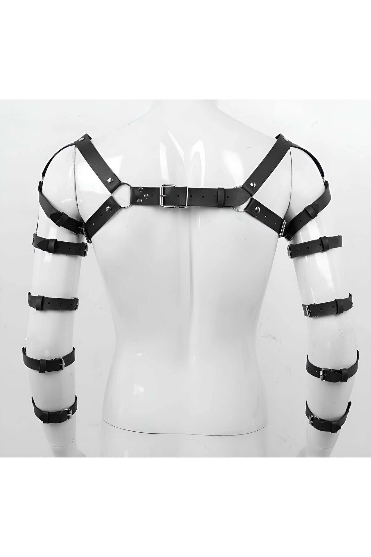 MTM My The Mall Giyim Erkek Kol ve Omuz Harness, Seksi Erkek Fantezi Deri Giyim - BRFM166