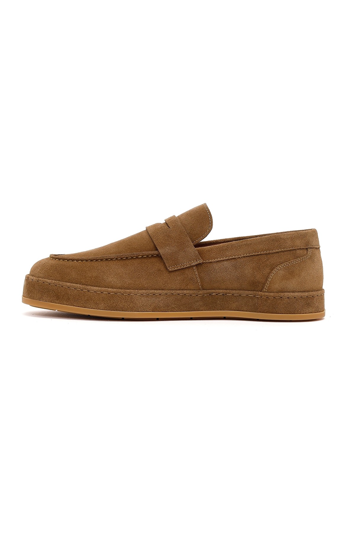 Derimod Erkek Taba Süet Deri Loafer 26SFD631010 görsel 3