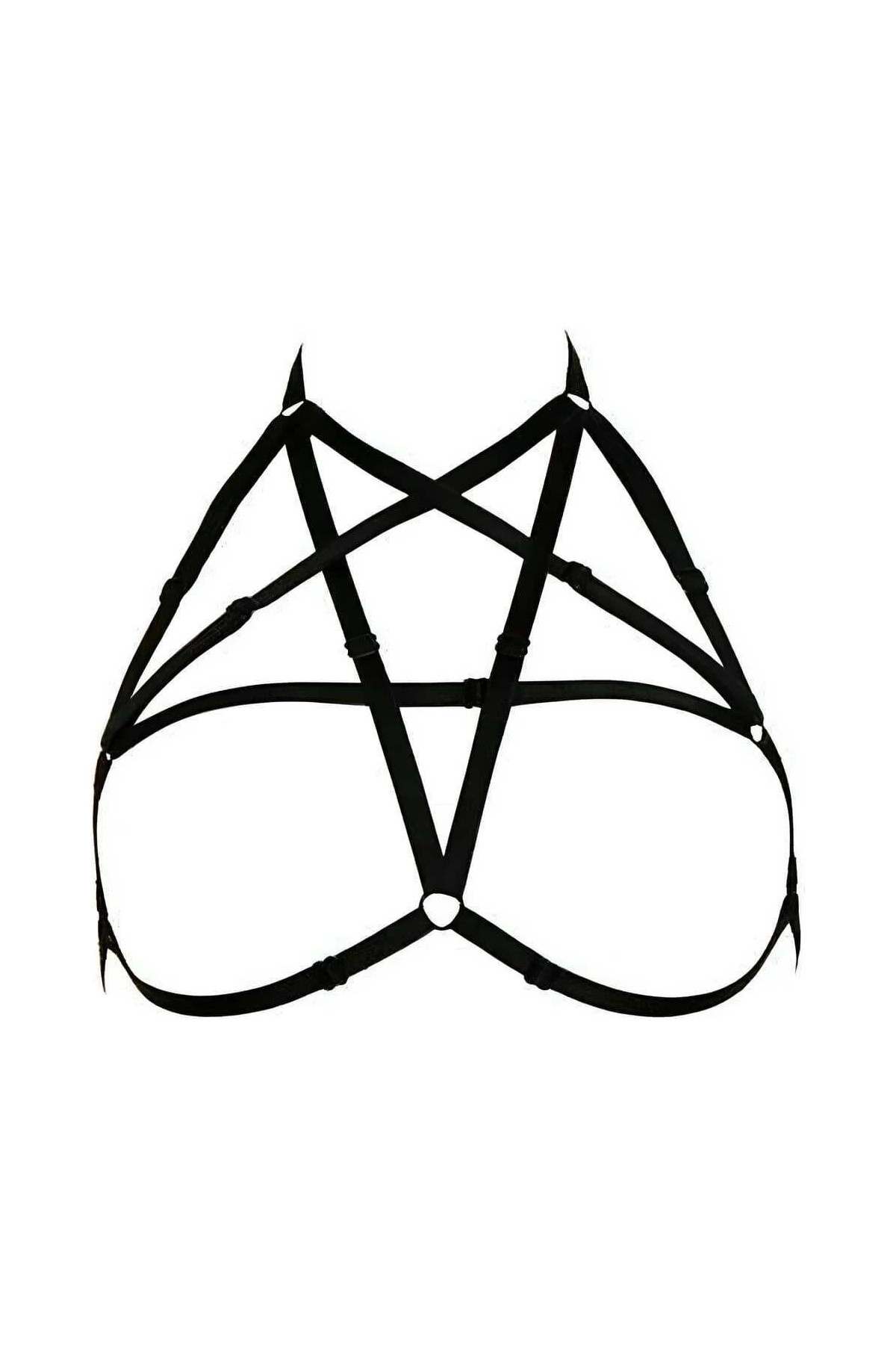 Beruflic Göğüs Bölgesi Şık Pentagram Harness - BRF170