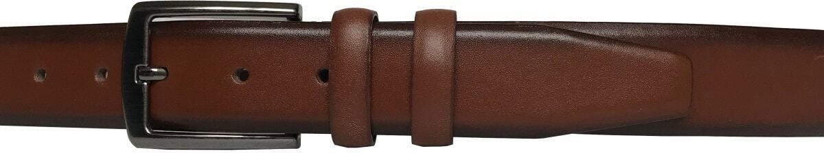 GoDeri 2'li Set Klasik Kumaş Pantolon Kemeri 3.5 cm Siyah, Taba görsel 8