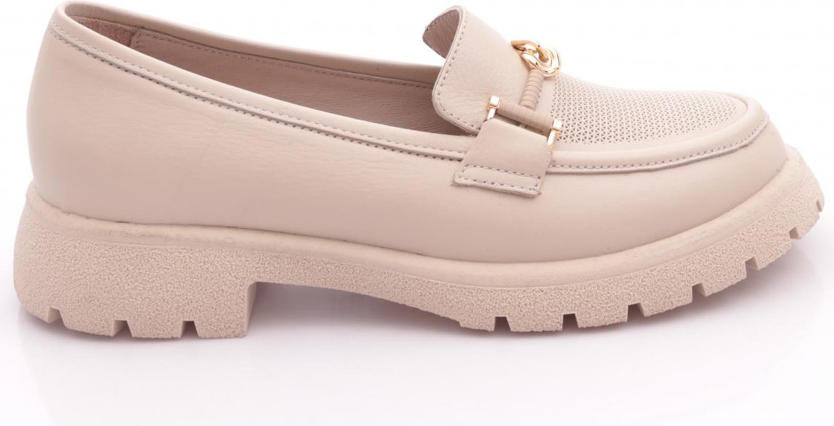 DGN 4269 Kadin Aksesuarli Loafer Ayakkabi görsel 5